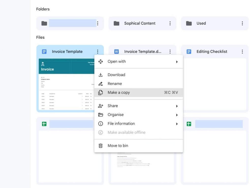 How to Make a Freelance Invoice in Google Docs (+ Templates ...