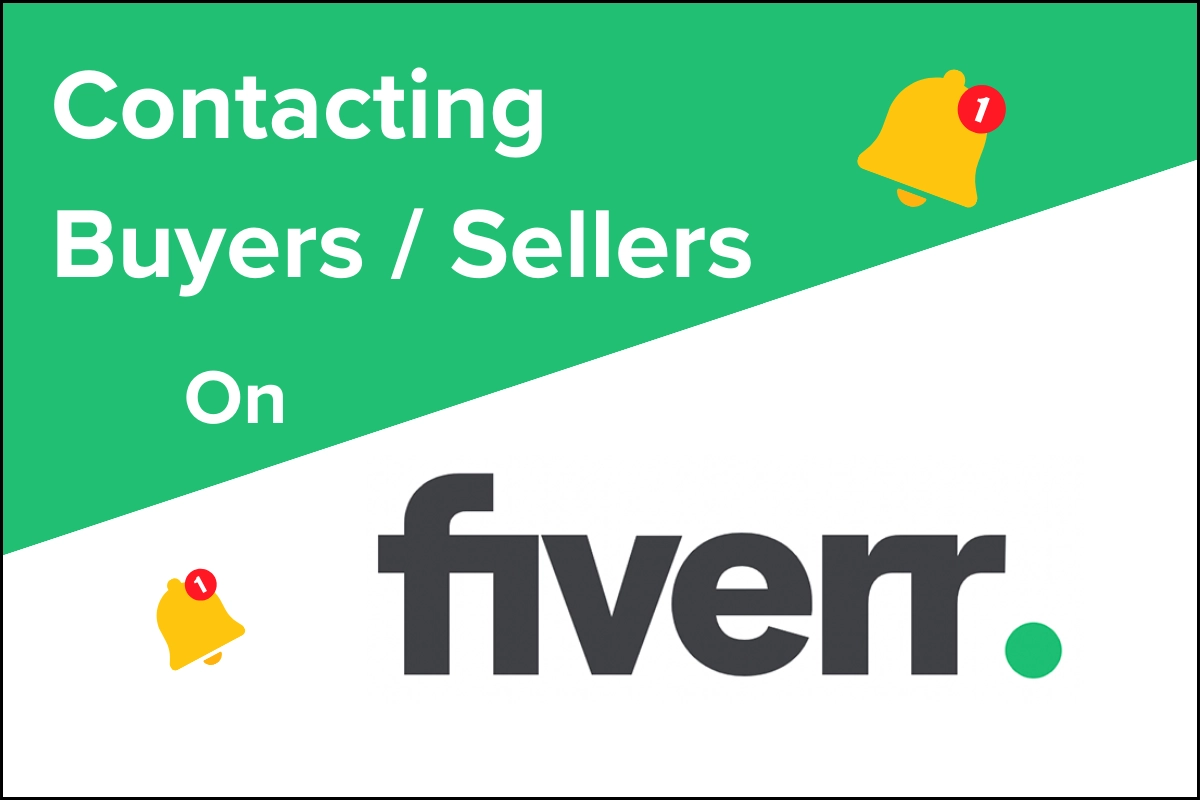 Contacting buyers / sellers on Fiverr.